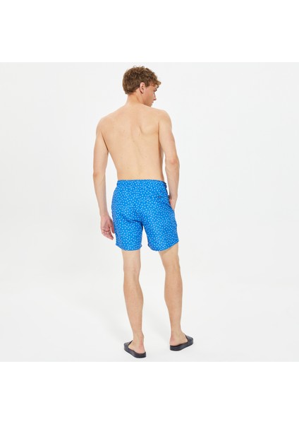 Erkek Mavi Standart Fit Şort Mayo fiyatları