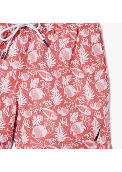 Nautıca Erkek Kırmızı Standart Fıt Şort Mayo fiyatları