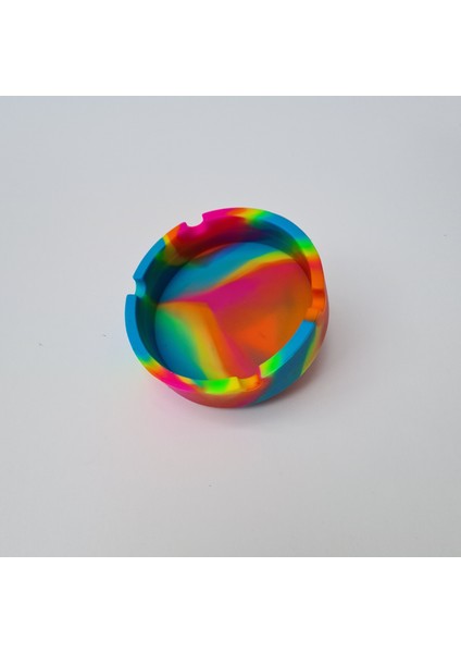 Silikon Küllük Bükülebilir, Isıya Dayanıklı Kül Tablası (Gökkuşağı) modelleri