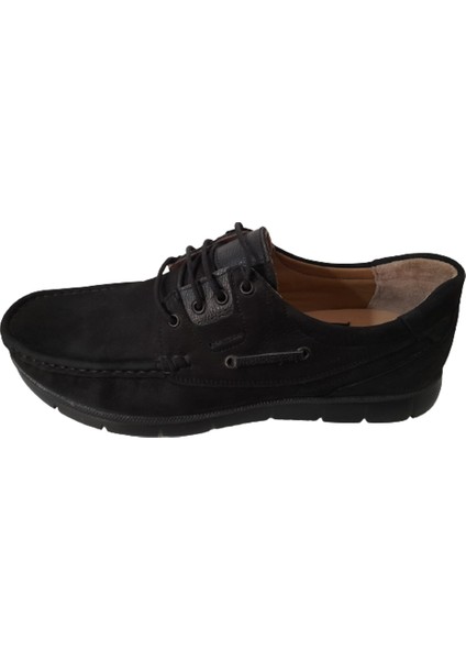 Siyah-Bağcıklı Günlük Şık Erkek Ayakkabı indirimleri