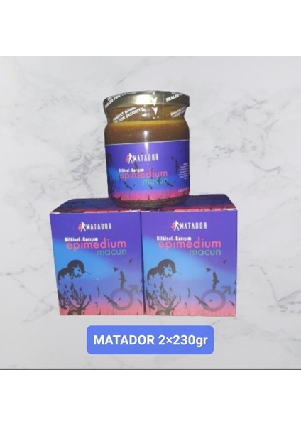 Abuşifa Matador 230 gr * 2 Adet Bitkisel Karışımlı Atom Macunu