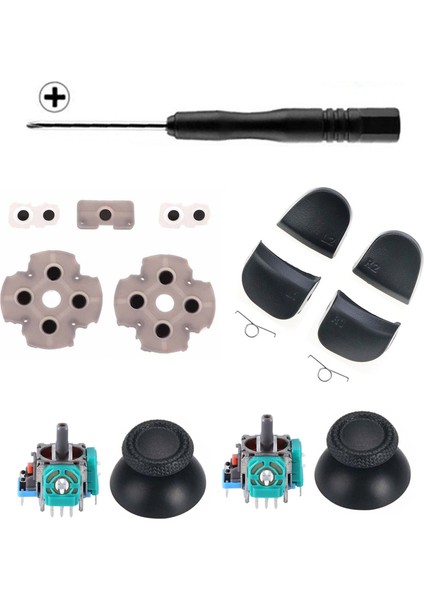 Ps5 Analog Motor Topuz Iç Lastik Tetik Omuz Tuşu Tornavida Versiyon 1 Playstation 5 Kol Tamiri
