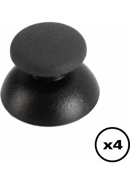 4 ADET PS3 Analog Topuz Playstation 3 Analog Başlık Cap PS3 Kol Tamiri Analog Kep PS3 Yedek Parça