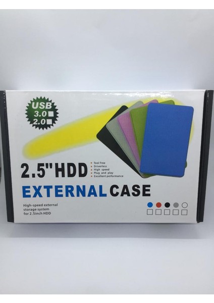 GABBLEGAB-SH30 3.0 Harddisk Kutusu 2.5'' Plastik Siyah