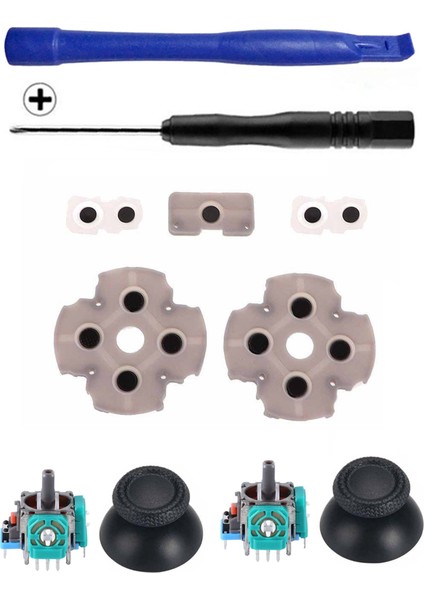 Ps5 Versiyon 1 Analog Motor Topuz Iç Lastik Tornavida Ayırıcı Tamir Seti Playstation 5 Kol Tamiri