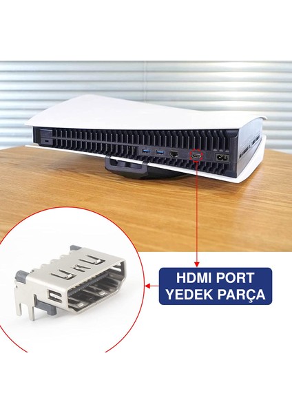 Playstation 5 HDMI Soket Port Tamiri Ps5 Yedek Parça Ps5 Uyumlu HDMI Görüntü Portu