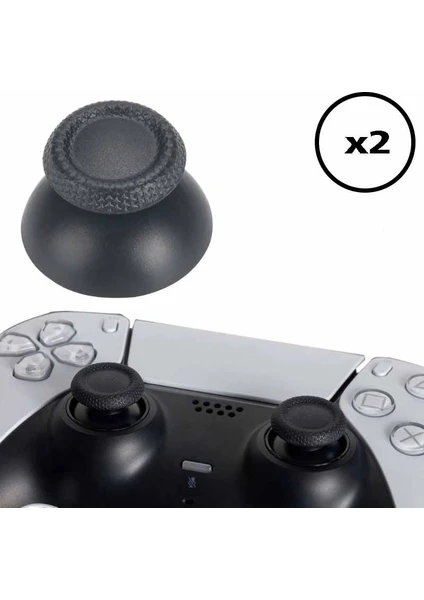 Pop Konsol 2 Adet Playstation 5 Için Analog Başlık Ps5 Topuz Kol Tamiri Ps5 Uyumlu Yedek Parça Analog Cap