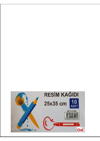 Resim Kağıdı 25X35CM 120GR 10'lu Paket