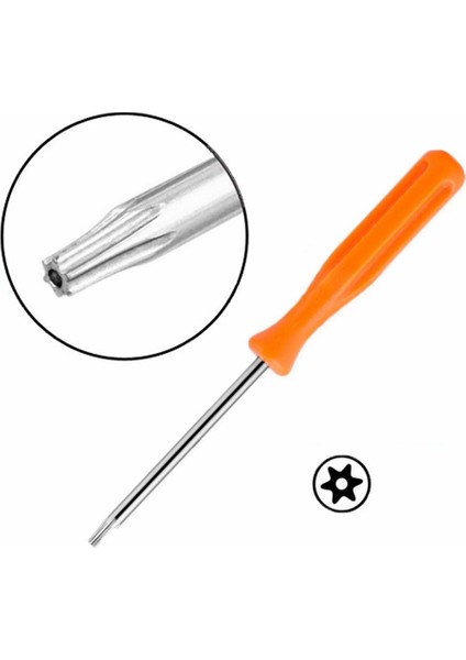 T8 Tornavida PS3 PS4 PS5 XBOX 360 XBOX One Uyumlu Tornavida Yedek Parça Tamir T8Torx