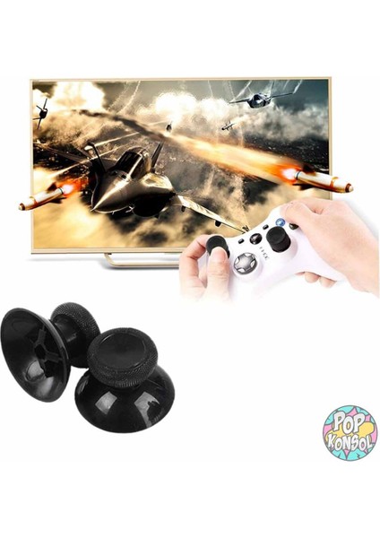 2 ADET XBOX ONE Analog Başlık Xbox One Analog Topuz Kol Tamir Orjinal Yedek Parça Thumb Stick Cap