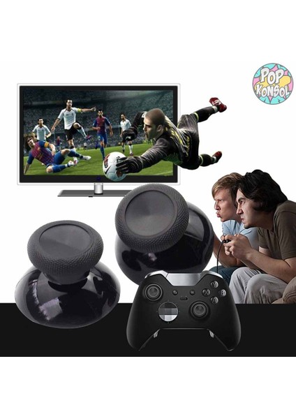 6 Adet Xbox One Analog Topuz Xbox One Analog Cap Orjinal Yedek Parça Kol Tamir Thumb Stick