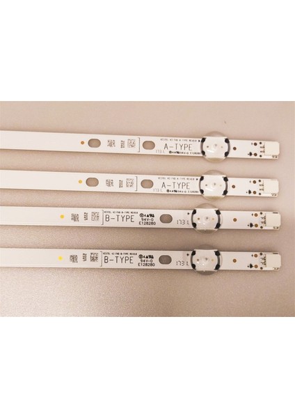 43FA7300 LED Bar Takım Vestel 43 Fhd A-Type Rev0.8 Vestel 43 Fhd B-Type Rev0.8