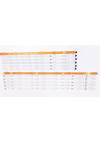 UE55JU6070 Orjınal LED Bar Takım, V5DU-550DCA-R1, V5DU-550DCB-R1