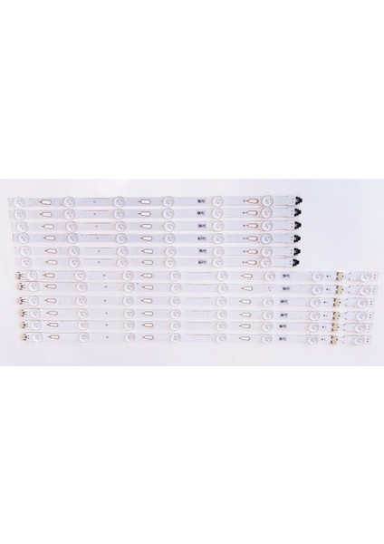 UE55KU7000 Orjınal LED Bar Takım, V5DU-550DCA-R1, V5DU-550DCB-R1