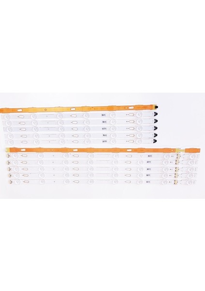 UE55KU7000 Orjınal LED Bar Takım, V5DU-550DCA-R1, V5DU-550DCB-R1