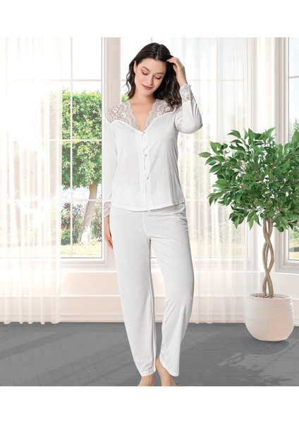 Penye Gecelik Sabahlık Pijama Takım Şort Takım 6'lı Çeyiz Seti -9610 indirimleri