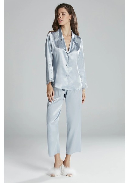 Penye Gecelik Sabahlık Pijama Takım Şort Takım 6'lı Çeyiz Seti -5965 modelleri