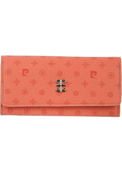 Pierre Cardin Monogram Mercan Kadın Portföy & Clutch Çanta 06PC23Y704-MN