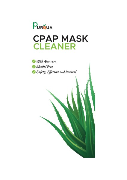 Cpap ve Bpap Cihazı Maske Temizleyici Solüsyon W Aloe Vera 150 ml