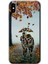 iPhone Xs Max Kılıf Hd Desen Baskılı Arka Kapak + Esnek Nano Cam - Doğadan Aşk 1