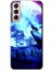 Galaxy S21 Plus Kılıf Hd Desen Baskılı Arka Kapak + Kırılmaz Cam - Mega Kurt 1