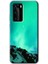 Huawei P40 Pro Kılıf Hd Desen Baskılı Arka Kapak + Kırılmaz Cam - Aurora 1