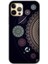Apple iPhone 12 Pro Max Kılıf Hd Desen Baskılı Arka Kapak + Kırılmaz Cam - Gezegen Döngüsü 1