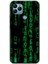 General Mobile Gm 21 Kılıf Hd Desen Baskılı Arka Kapak + Esnek Nano Cam - Matrix 1