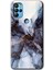 General Mobile Gm 21 Pro Kılıf Hd Desen Baskılı Arka Kapak + Esnek Nano Cam - Otantik Mermer 1