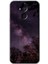 General Mobile Gm 8 Kılıf Hd Desen Baskılı Arka Kapak + Esnek Nano Cam - Gece Galaksi 1