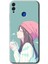 Honor 8x Kılıf Hd Desen Baskılı Arka Kapak + Kırılmaz Cam - Happy Girl 1