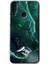 General Mobile Gm 10 Kılıf Hd Desen Baskılı Arka Kapak + Kırılmaz Cam - Yeşil Kurt 1