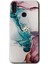 General Mobile Gm 10 Kılıf Hd Desen Baskılı Arka Kapak + Kırılmaz Cam - Liquid Mermer 1