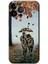 iPhone 14 Pro Max Kılıf Hd Desen Baskılı Arka Kapak + Kırılmaz Cam - Doğadan Aşk 1