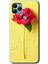 General Mobile Gm 21 Kılıf Hd Desen Baskılı Arka Kapak + Kırılmaz Cam - Kırmızı Gül 1