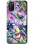 Oppo A52 Kılıf Hd Desen Baskılı Arka Kapak + Kırılmaz Cam - Graffiti Çizgi Film 1