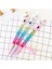 Kokulu Çikolata Defter ve Unicorn Temalı Işıklı Sulu Pullu Kalem​ 2