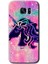 Galaxy S7 Edge Kılıf Hd Desen Baskılı Arka Kapak + Kırılmaz Cam - Unicorn Kristal 1