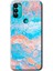 General Mobile Gm 21 Plus Kılıf Hd Desen Baskılı Arka Kapak + Kırılmaz Cam - Bubbles 1 1