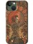 Apple iPhone 13 Mini Kılıf Hd Desen Baskılı Arka Kapak + Kırılmaz Cam - İskeleet Aşk 1