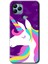 General Mobile Gm 22 Plus Kılıf Hd Desen Baskılı Arka Kapak + Esnek Nano Cam - Unicorn Sleep 1