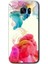 Galaxy S7 Edge Kılıf Hd Desen Baskılı Arka Kapak + Kırılmaz Cam - Gökkuşağı Color 1
