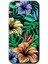 Apple iPhone 6s Kılıf Hd Desen Baskılı Arka Kapak + Kırılmaz Cam - Hibiscus Flowers 1
