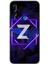 Huawei P Smart Z Kılıf Hd Desen Baskılı Arka Kapak + Esnek Nano Cam - Dark Neon Yaprak Z Harfi 1