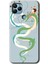 General Mobile Gm 22 Plus Kılıf Hd Desen Baskılı Arka Kapak + Kırılmaz Cam - Snake Friendship 1