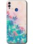 Honor 8c Kılıf Hd Desen Baskılı Arka Kapak - Çizim Yapraklar 1