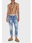 Cool Guy Streç Pamuklu Yırtık Detaylı Slim Fit Jeans Erkek Kot Pantolon S74LB1252 S30342 470 1