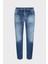 Skater Streç Pamuklu Normal Bel Slim Fit Jeans Erkek Kot Pantolon S71LB1223 S30663 470 4