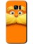 Galaxy S7 Edge Kılıf Hd Desen Baskılı Arka Kapak + Kırılmaz Cam - Garfield 1