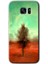 Galaxy S7 Edge Kılıf Hd Desen Baskılı Arka Kapak + Kırılmaz Cam - Outlines Paint 1